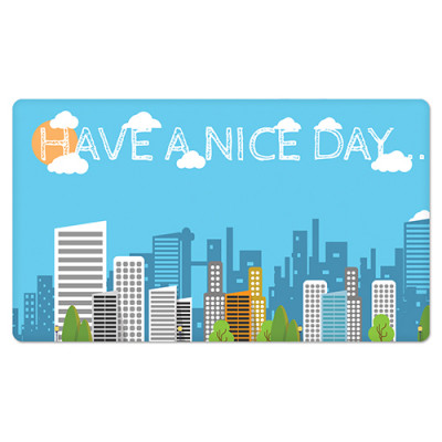 Fridge Magnet Rectangle - Have a Nice Day